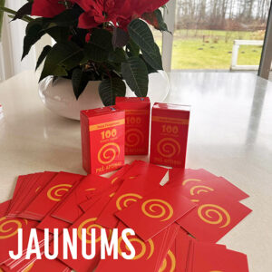 Kartīšu komplekts "100 iesāktie jautājumi PAŠ-APZIŅAI"