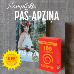 JAUNUMS!!!! Komplekts "PAŠ-APZIŅA" (grāmata + kartīšu komplekts)